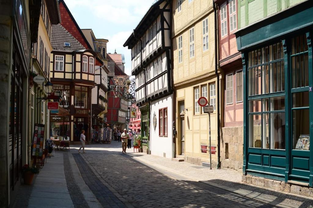 Schoene Ferienwohnung Mit Zwei Schlafzimmern Quedlinburg Zewnętrze zdjęcie